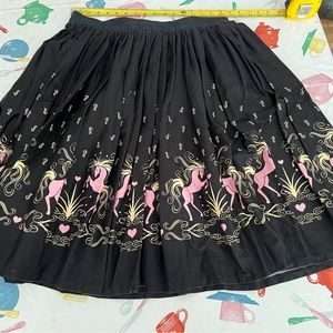 Like New Pinup Couture Carousel Jenny Skirt